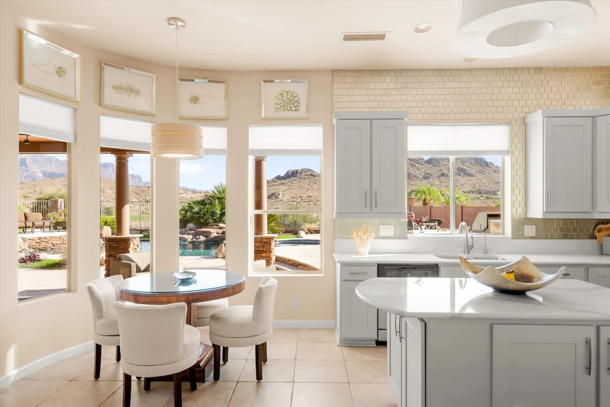 KITCHEN AND DINING
