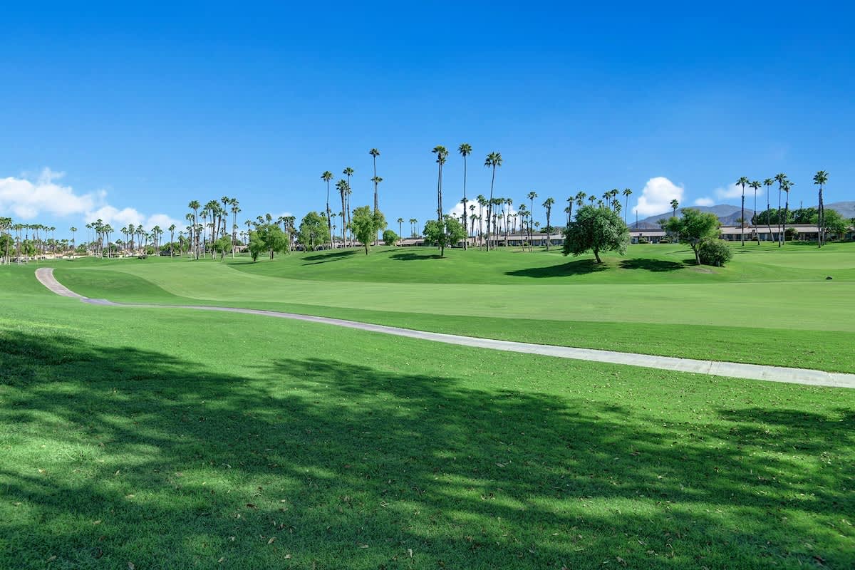 GOLF COURSE VIEWS.