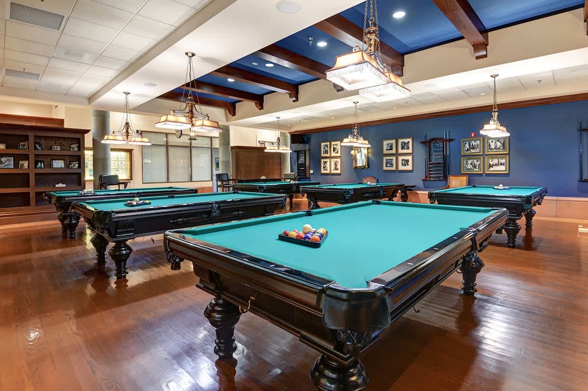COMMUNITY BILLARDS ROOM
