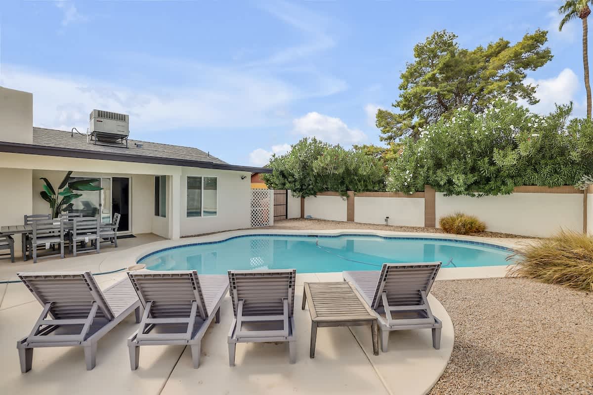 Pool and Loungers