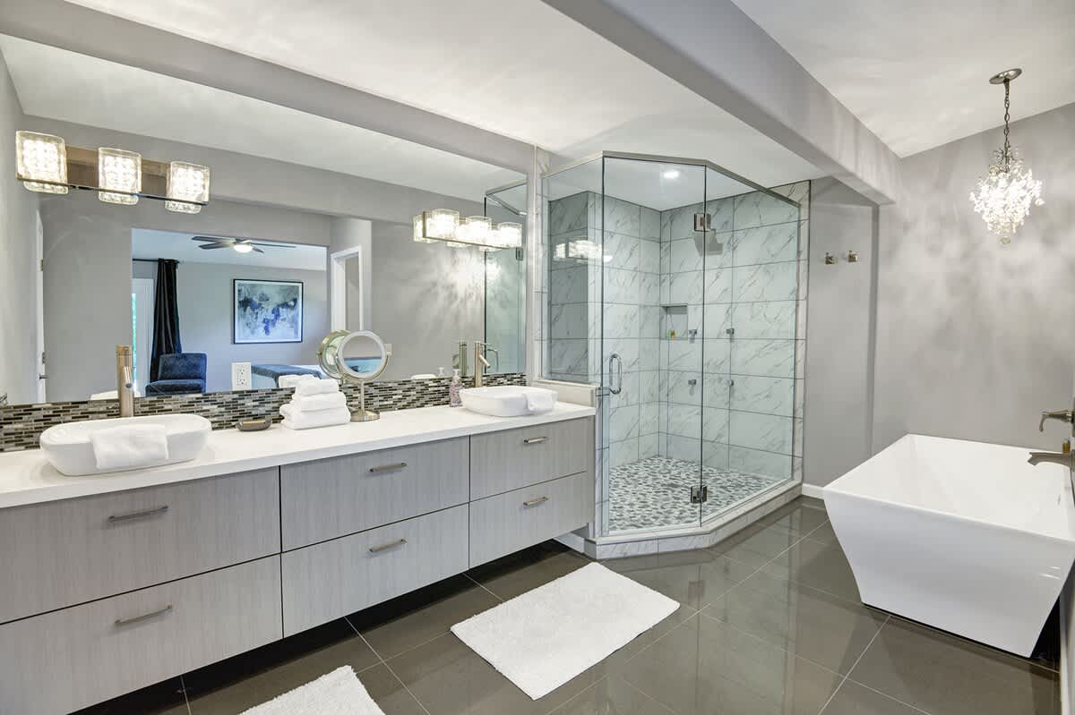 Primary BATHROOM